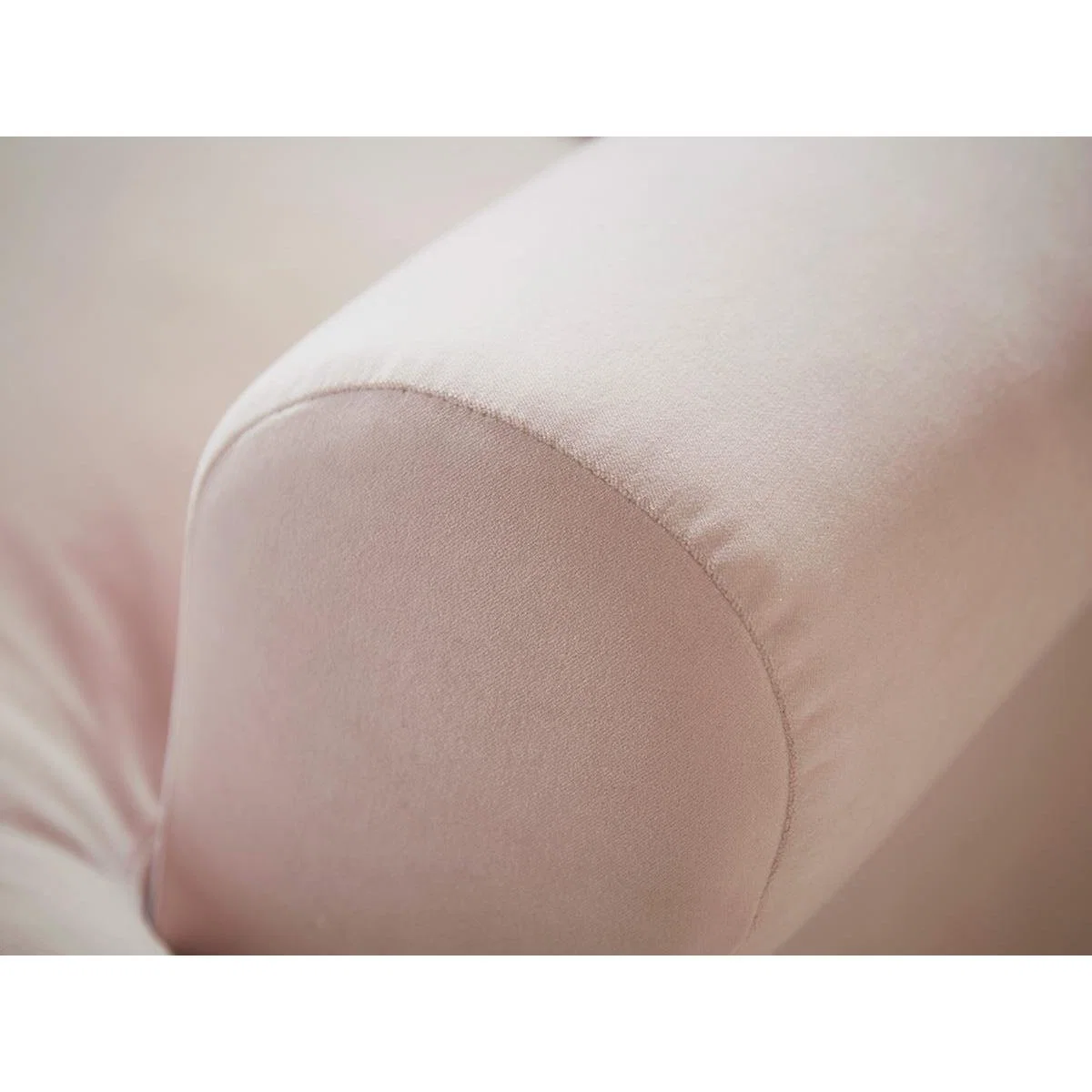 Bern Two Seater Sofa – Soft Blush Herringbone – image 4