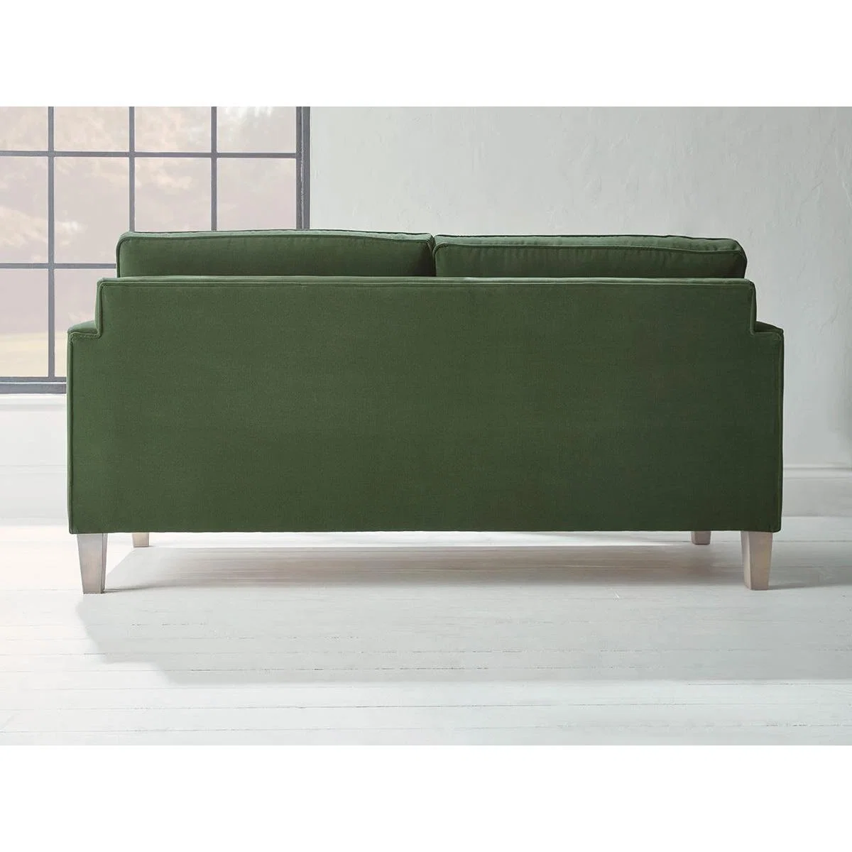 Toulon Two Seater Sofa – Steel Cotton Linen – image 8