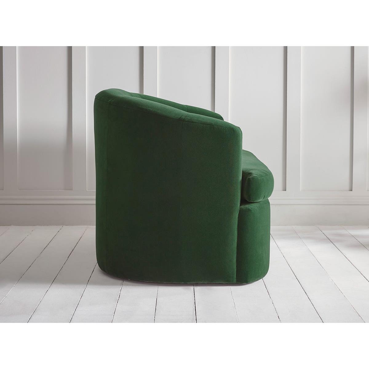 Lulea Two Seater Sofa – Deep Cyan Opulent Cotton Velvet – image 7