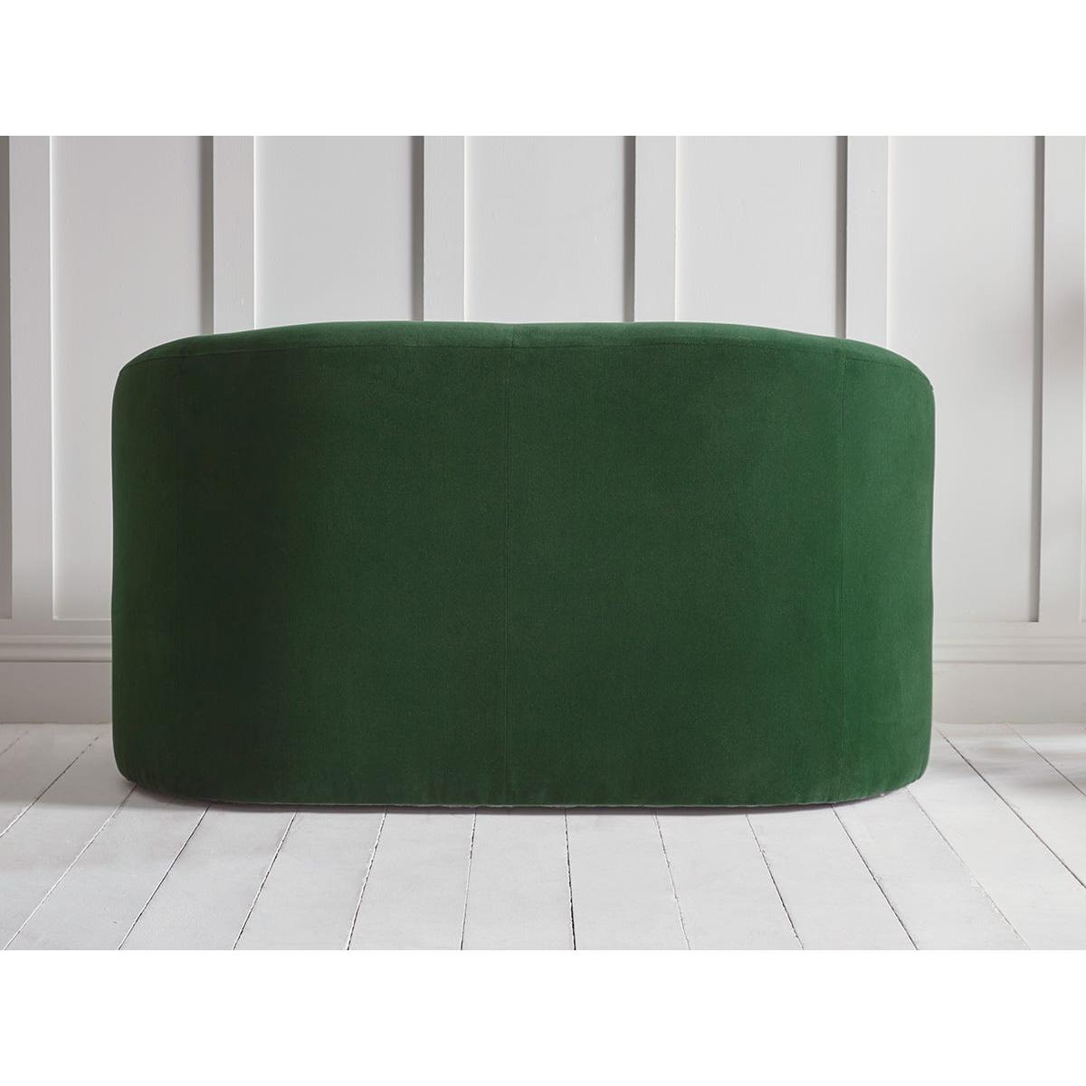 Lulea Two Seater Sofa – Deep Cyan Opulent Cotton Velvet – image 8