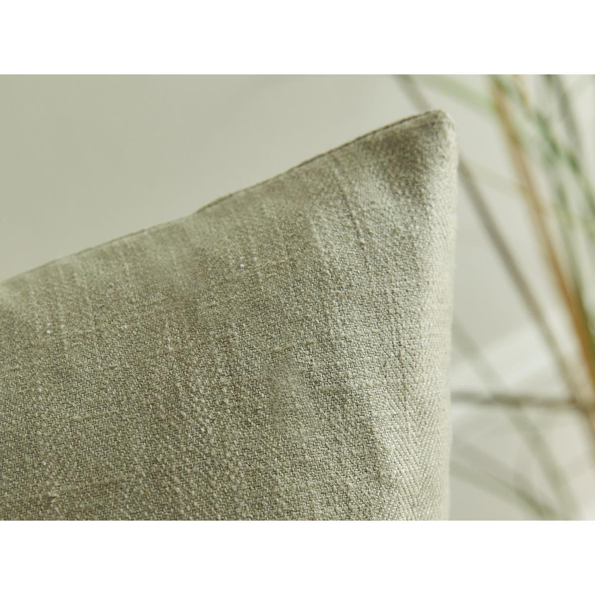 Visby Two Seater Sofa – Dusky Blue Cotton Stripe – image 3
