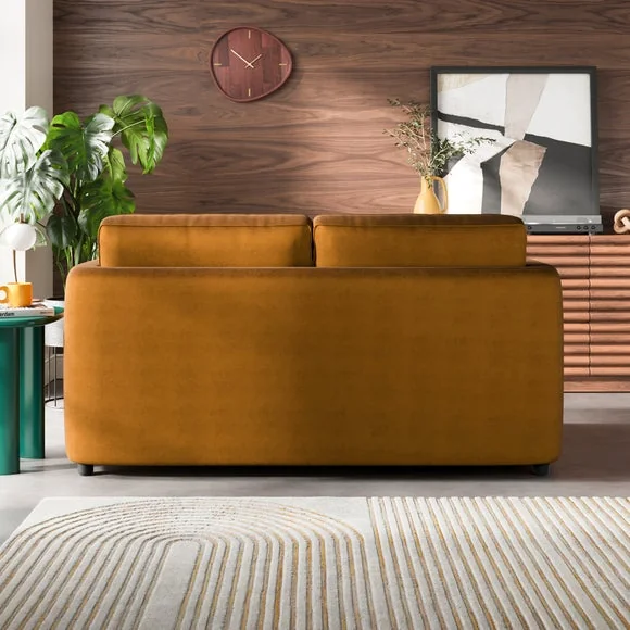 Zoe II Velvet 2 Seater Sofa – image 2
