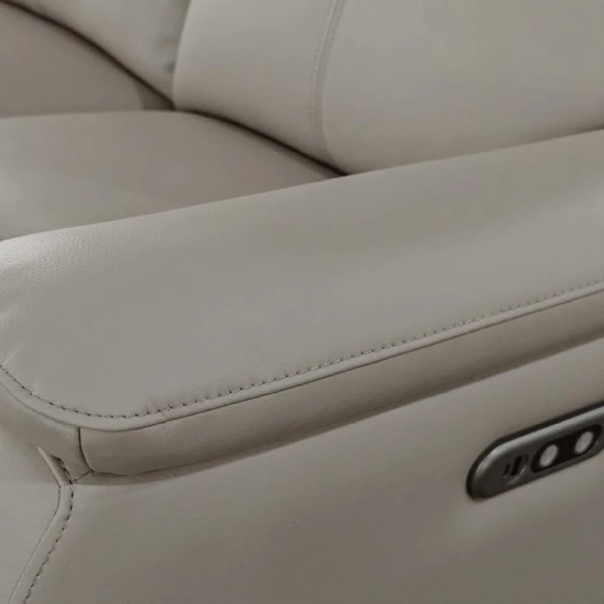 Aspire Kingsmere Leather Power Recliner 2 Seater Sofa – image 4
