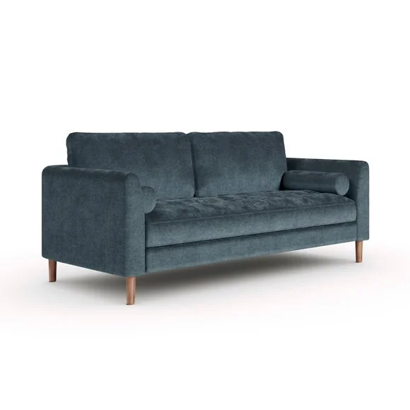 Max Soft Tonal Chenille 3 Seater Sofa – image 7