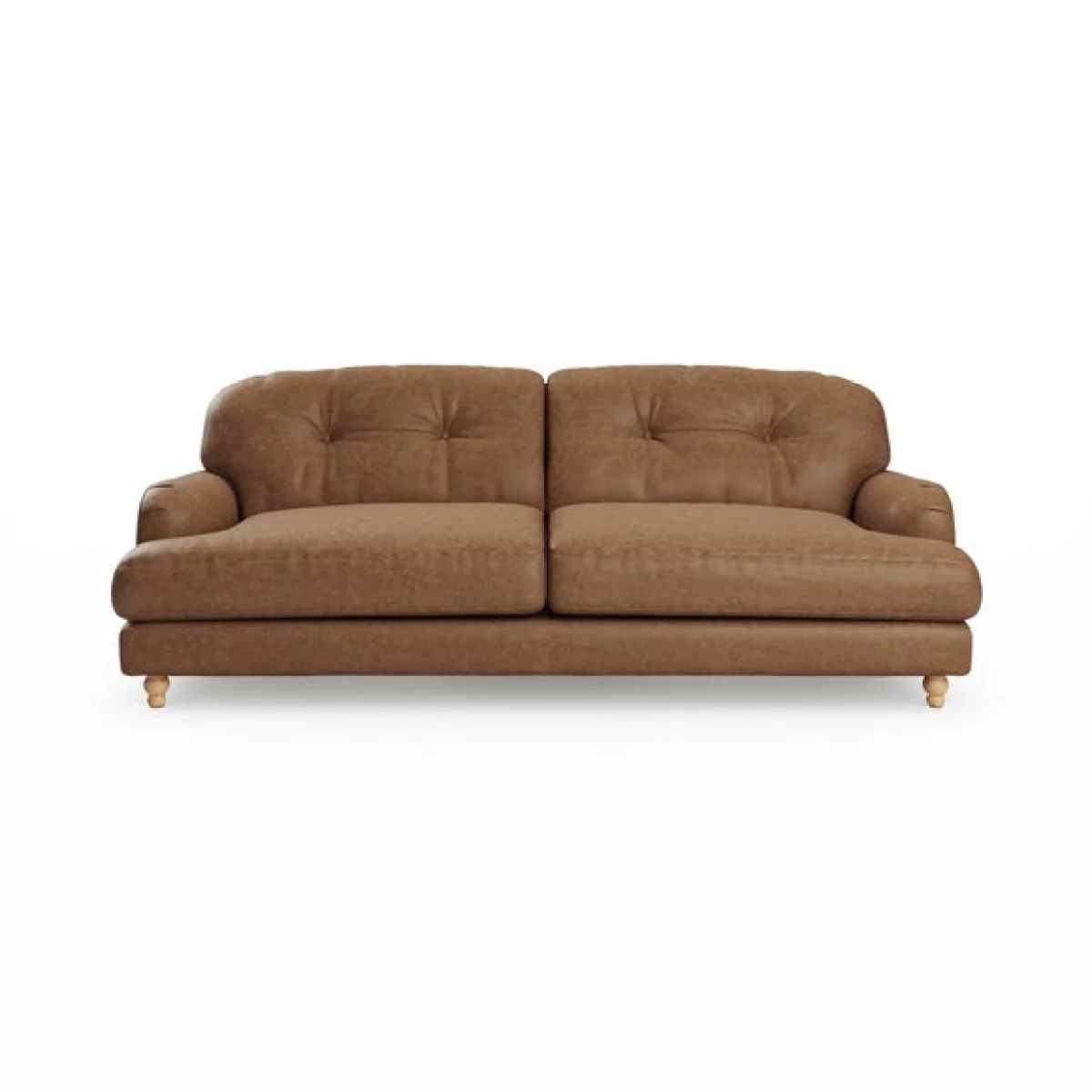Martha 4 Seater Arizona Faux Leather Sofa – image 2
