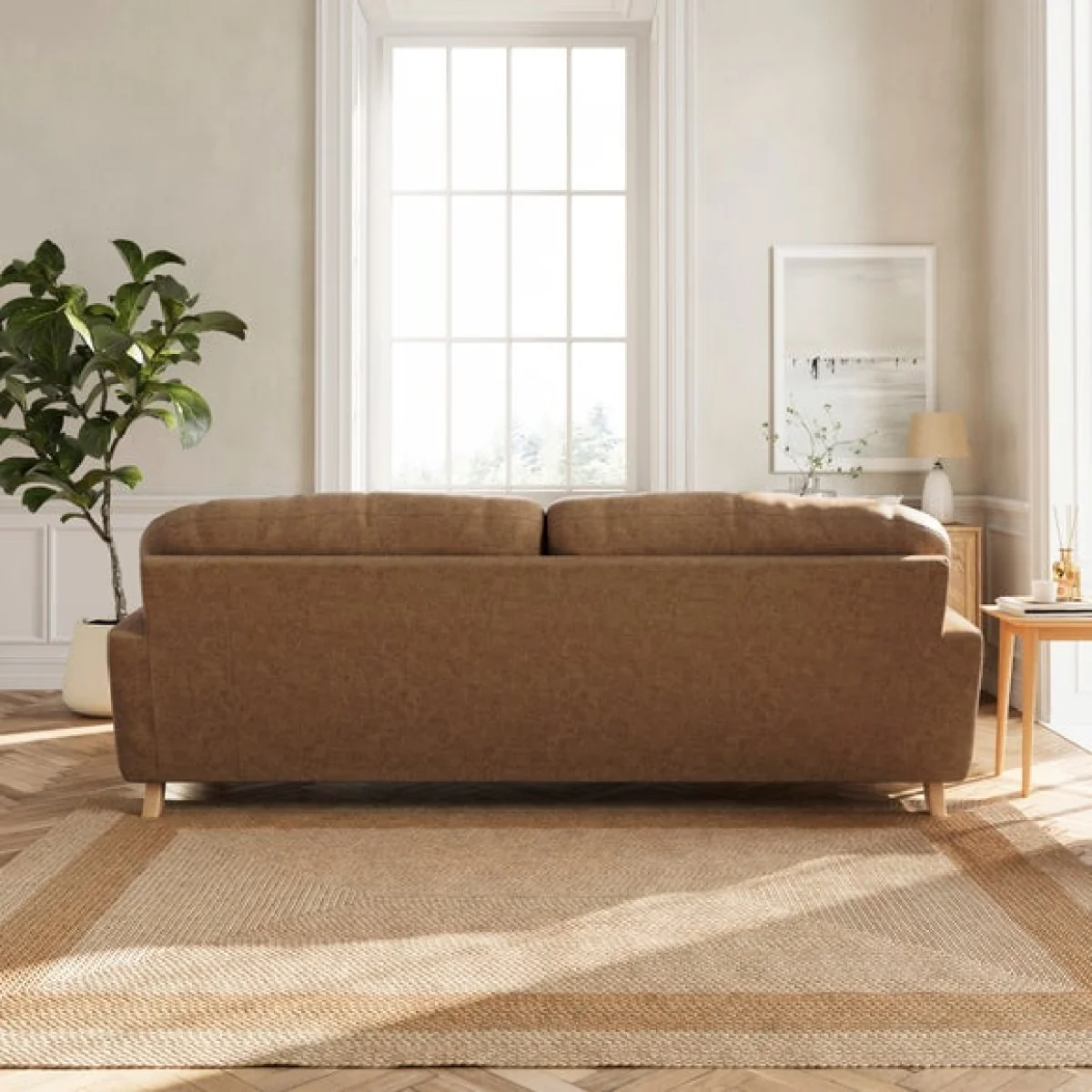 Martha 4 Seater Arizona Faux Leather Sofa – image 4
