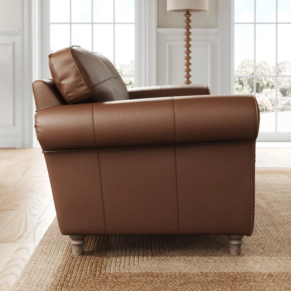 Flori Vintage Leather 2 Seater Sofa – image 2
