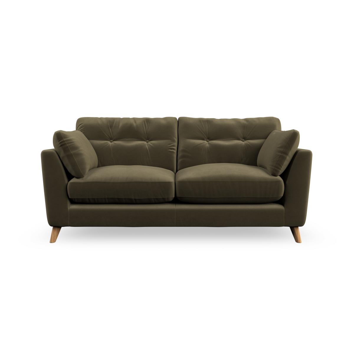 Peyton 3 Seater Sofa House Velvet Olive – image 4