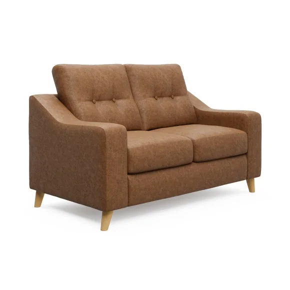Baxter II Arizona Faux Leather 2 Seater Sofa – image 8