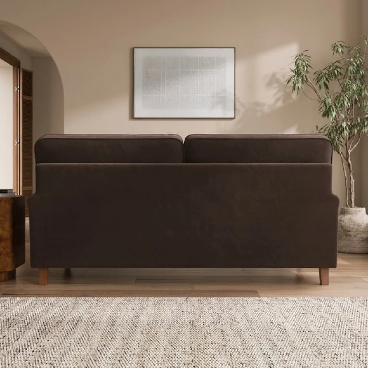 Beatrice II Velvet 3 Seater Sofa – image 2