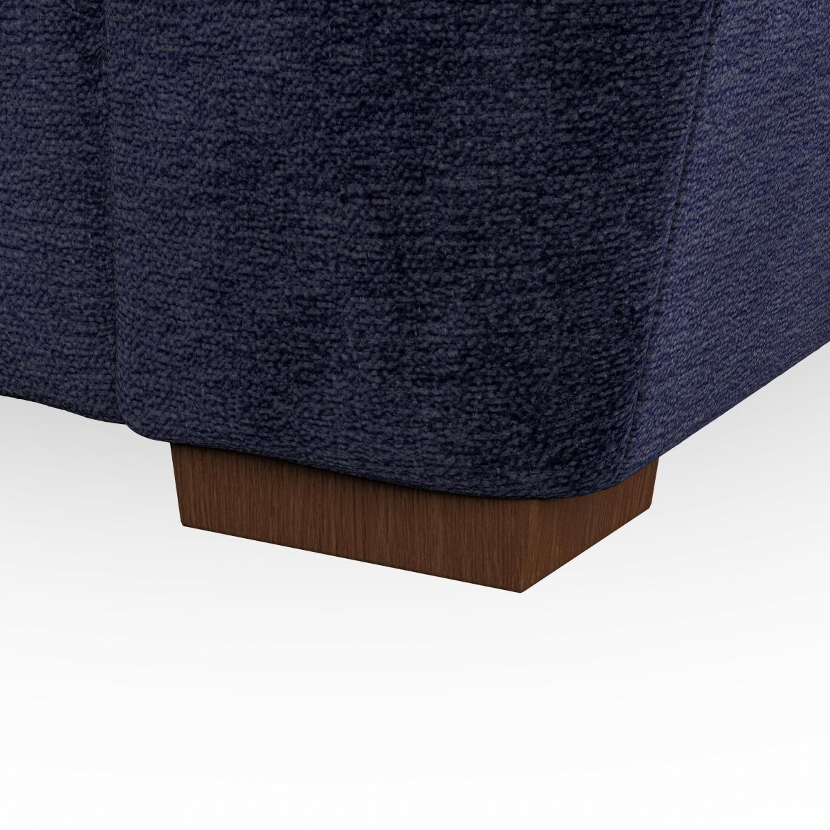 Madison Large 3 Seater Sofa Luxury Chenille Luxe Navy – image 3