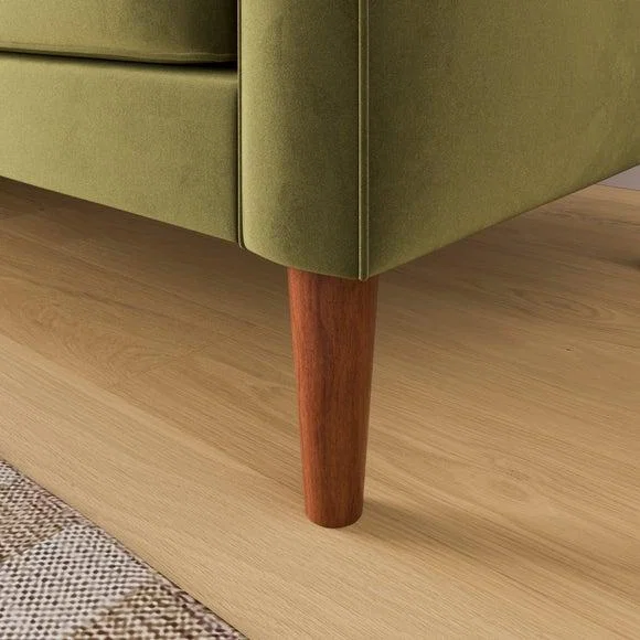 Hugo Velvet 3 Seater Sofa – image 5