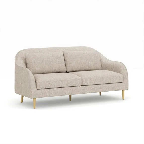 Jessie Flatweave Compact 3 Seater Sofa – image 7