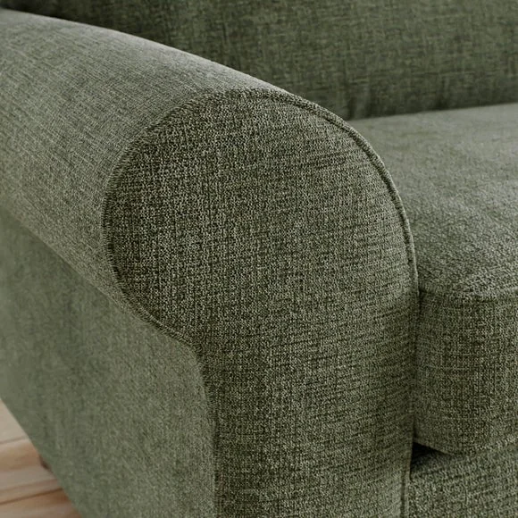 Flori Chenille Soft Texture 3 Seater Sofa – image 4