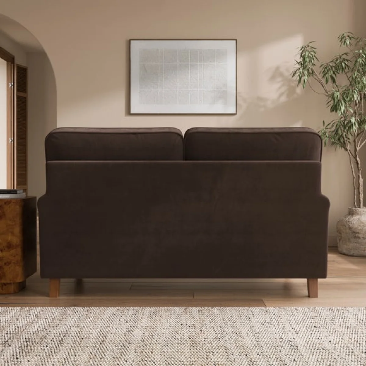 Beatrice II Velvet 2 Seater Sofa – image 2