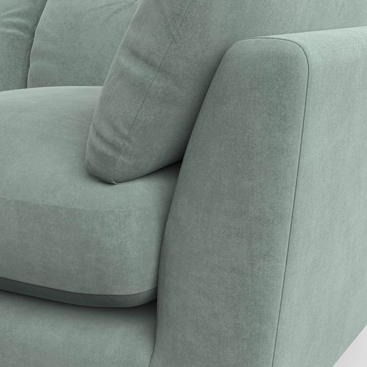 Peyton 3 Seater Sofa Luxury Velvet Lilypad – image 2