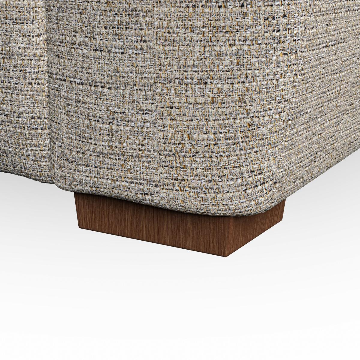 Madison Large 2 Seater Sofa Chunky Weave Natural – image 3