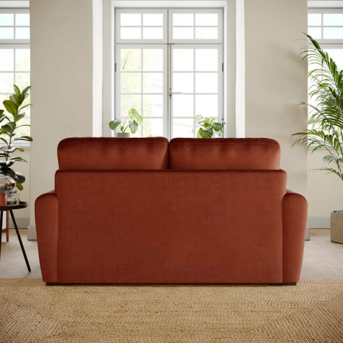 Milton Matte Velvet 2 Seater Sofa – image 2