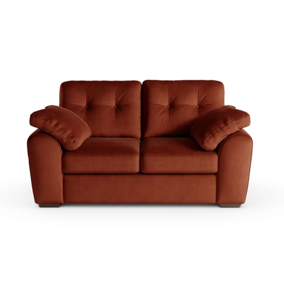 Milton Matte Velvet 2 Seater Sofa – image 6