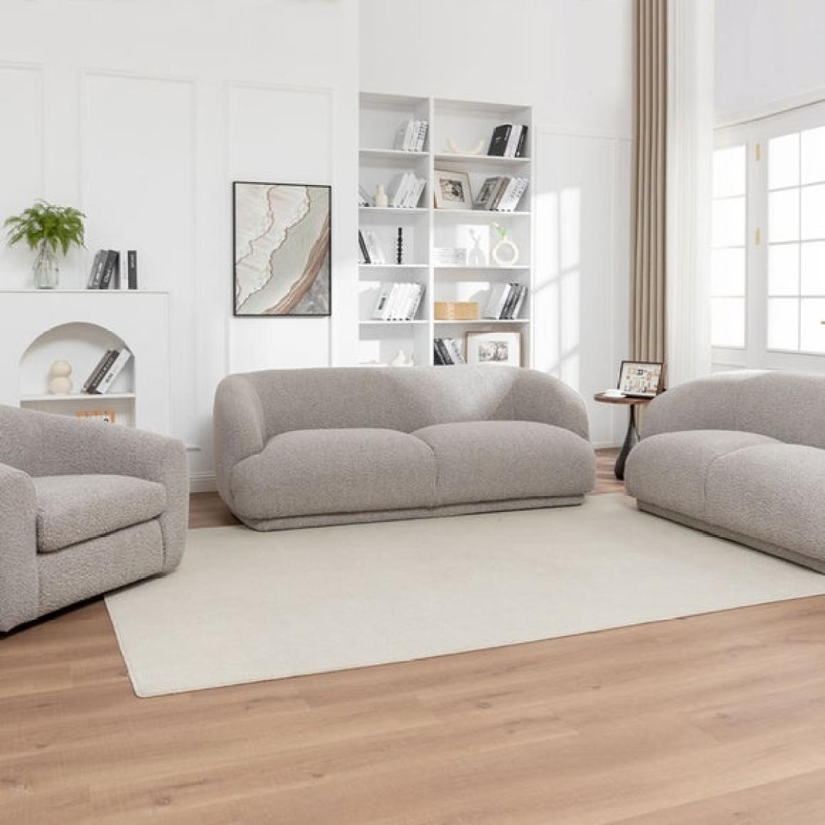 Aria Boucle 3 Seater Sofa – image 2