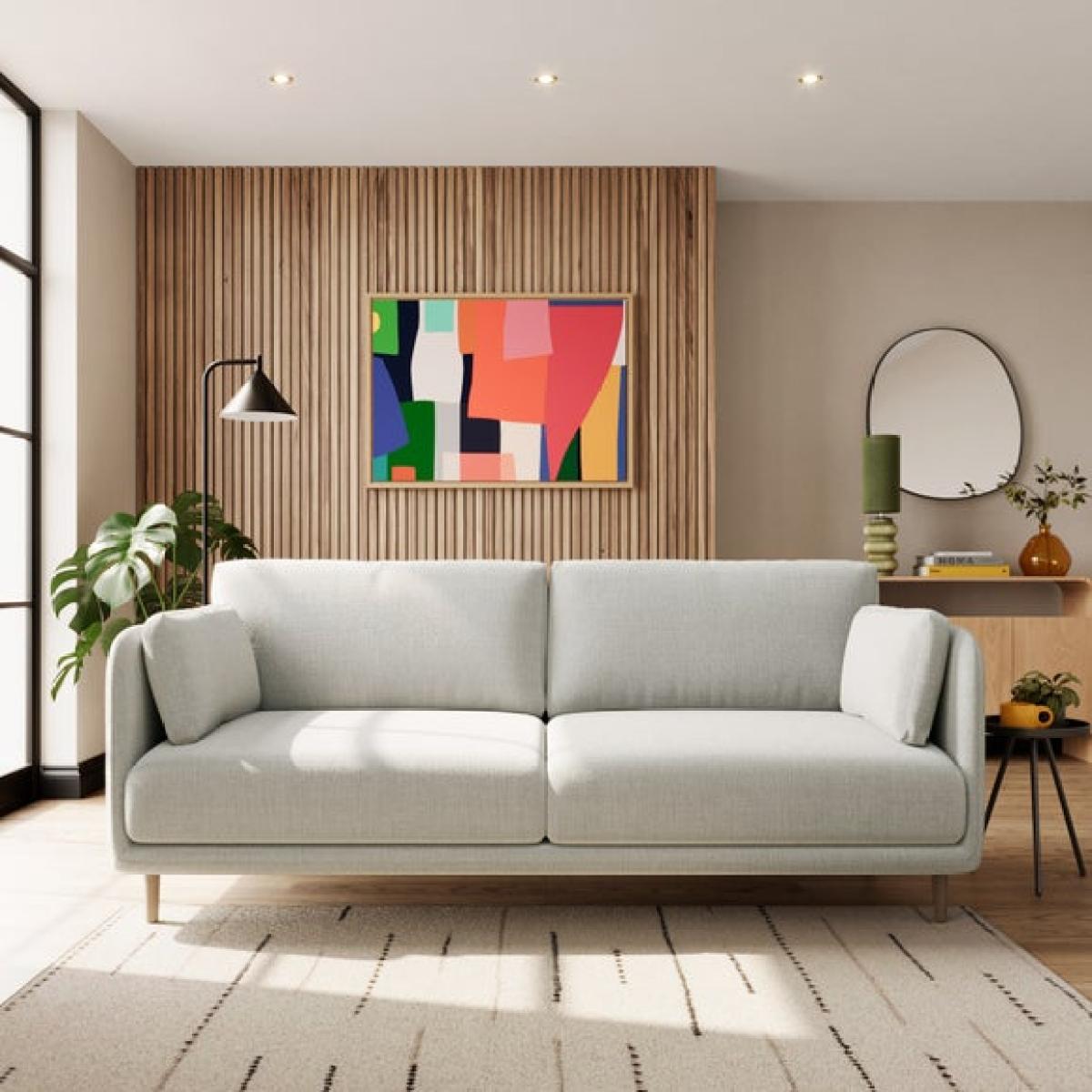 Armitage Textured Chenille 3 Seater Sofa – image 1
