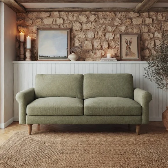 Maeve Chenille Compact 3 Seater Sofa – image 1