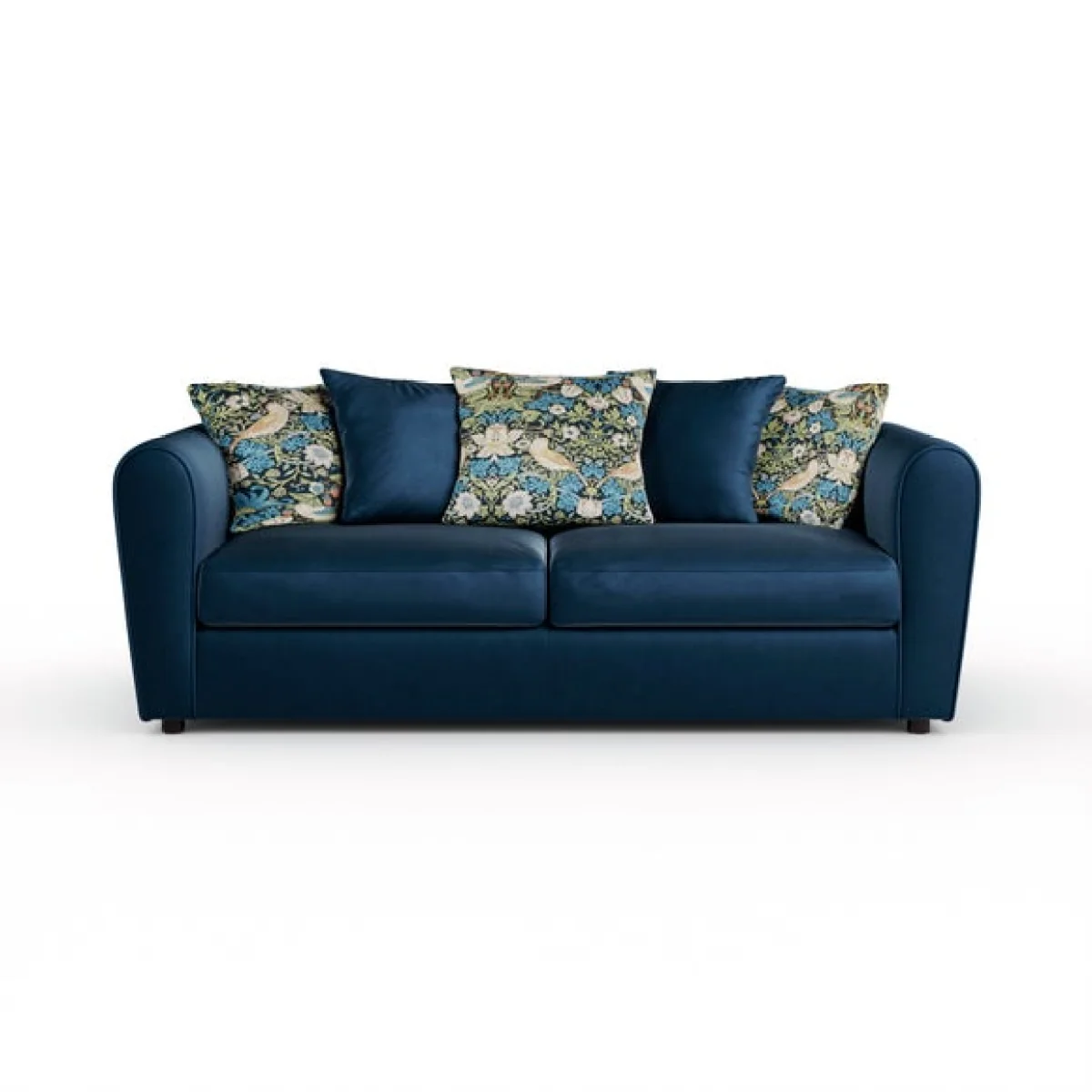 Blake Opulent Velvet William Morris Combo 3 Seater Sofa – image 8