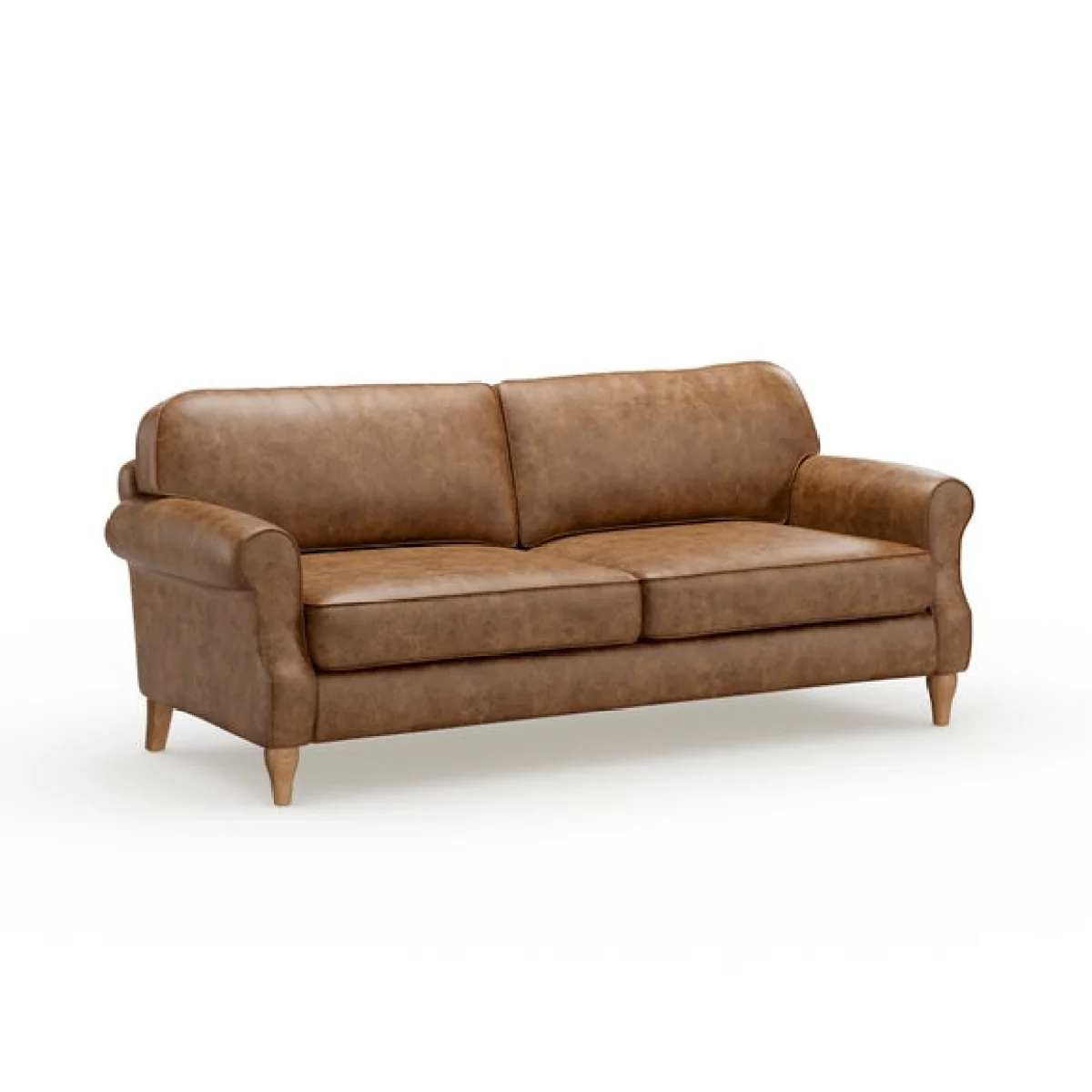 Millie Soft Faux Leather 3 Seater Sofa – image 8