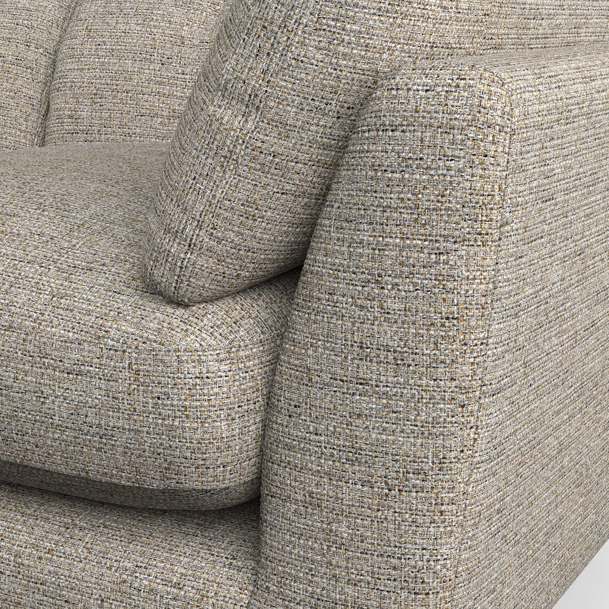Peyton 3 Seater Sofa Chunky Weave Natural – image 2