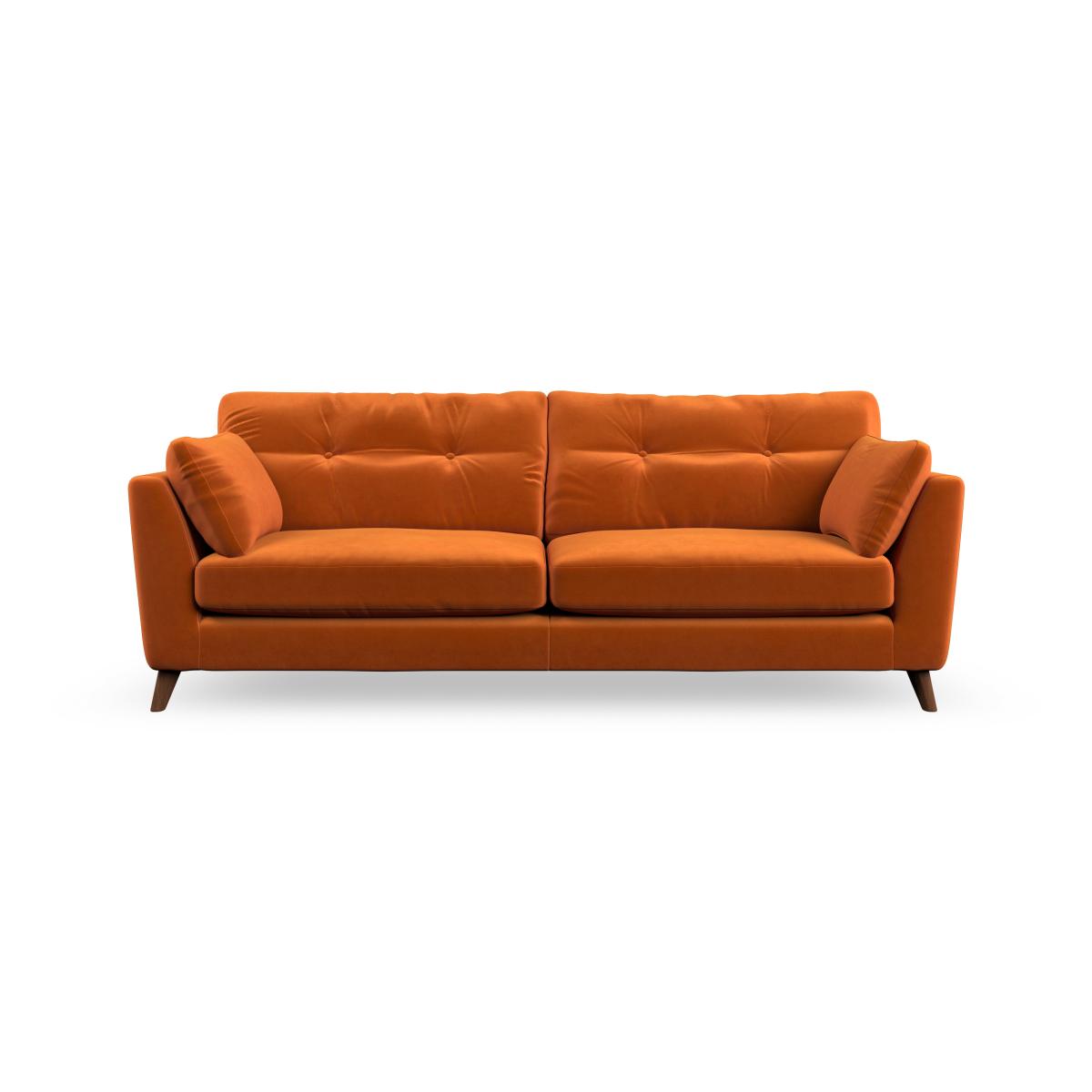 Peyton 4 Seater Sofa House Velvet Ginger – image 4