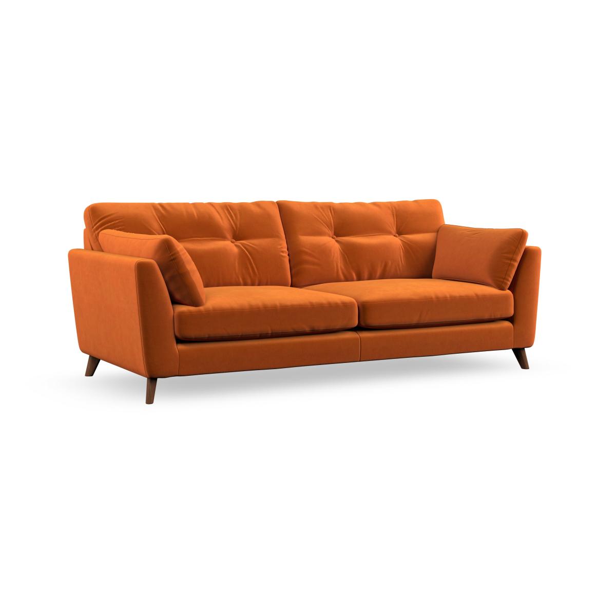 Peyton 4 Seater Sofa House Velvet Ginger – image 5