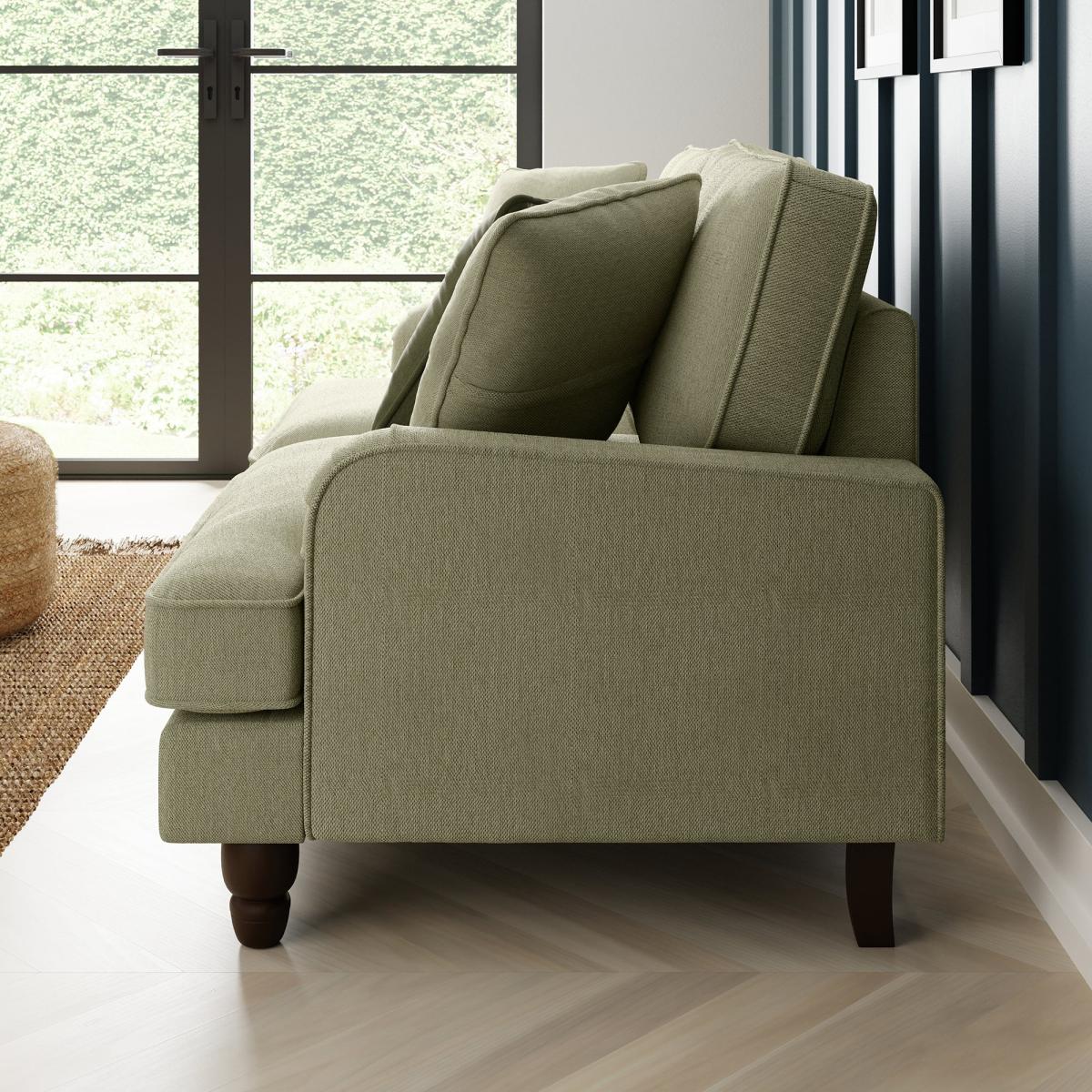 Beatrice Tonal Chenille 2 Seater Sofa Sage (Green) – image 2