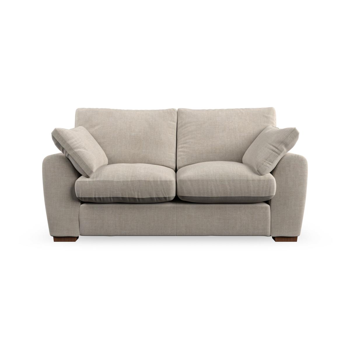Madison Large 2 Seater Sofa Tonal Plush Chenille Natural – image 4