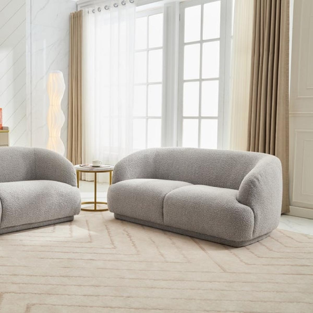 Aria Boucle 2 Seater Sofa – image 1