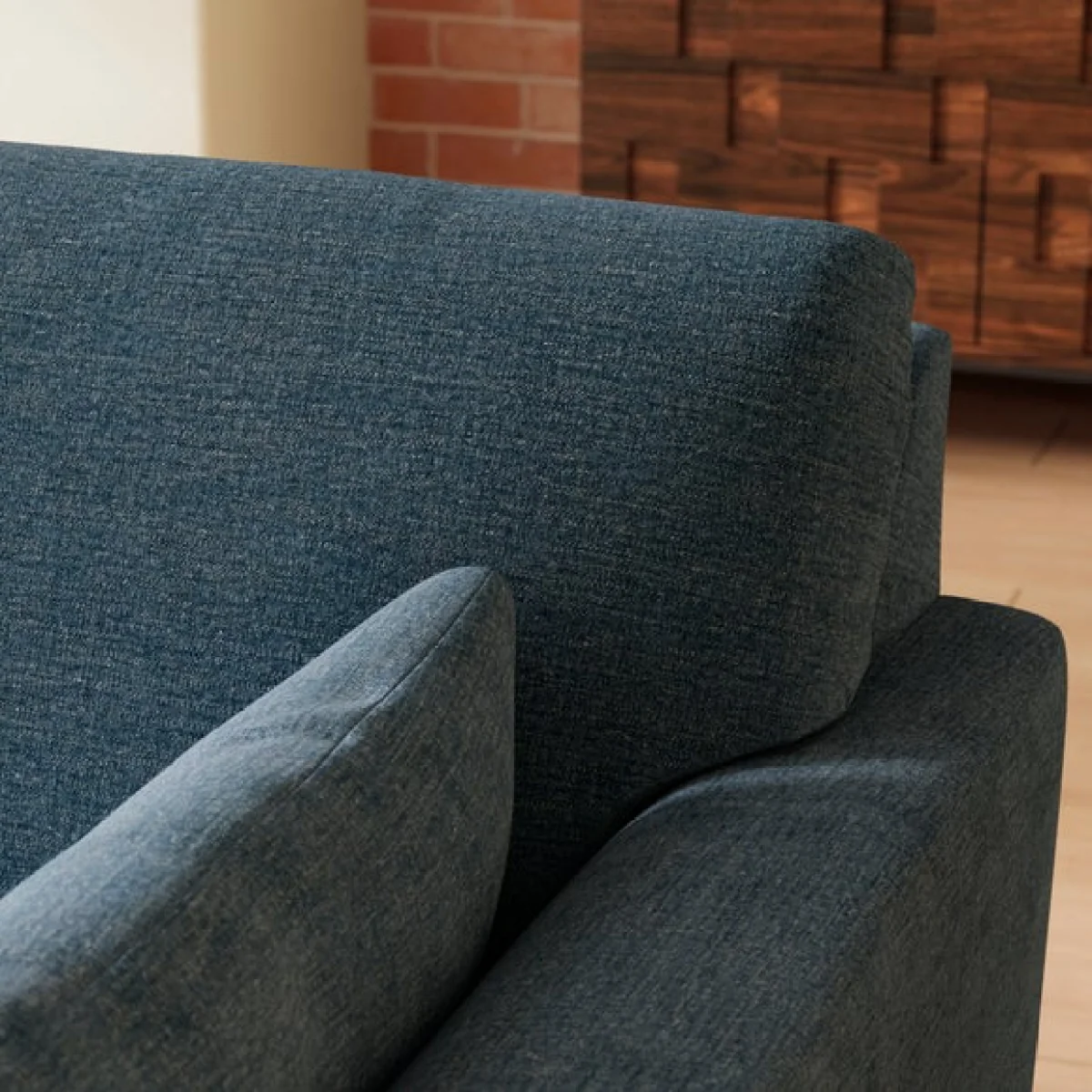 Aspen Textured Faux Linen 3 Seater Sofa – image 3