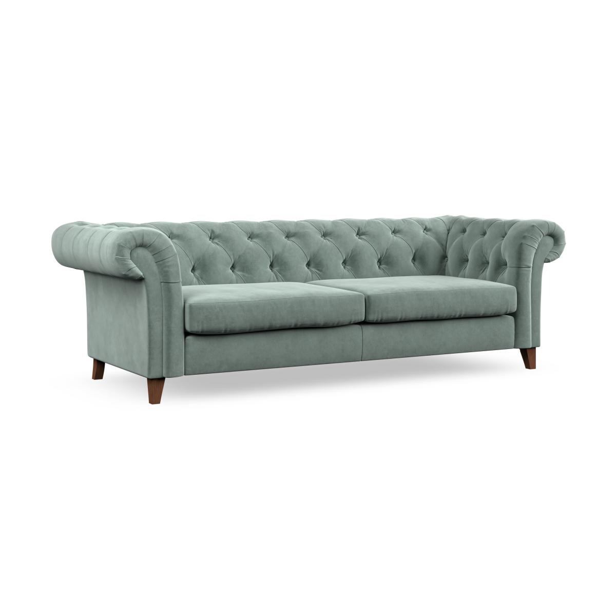 Pimlico 4 Seater Sofa Luxury Velvet Lilypad – image 5