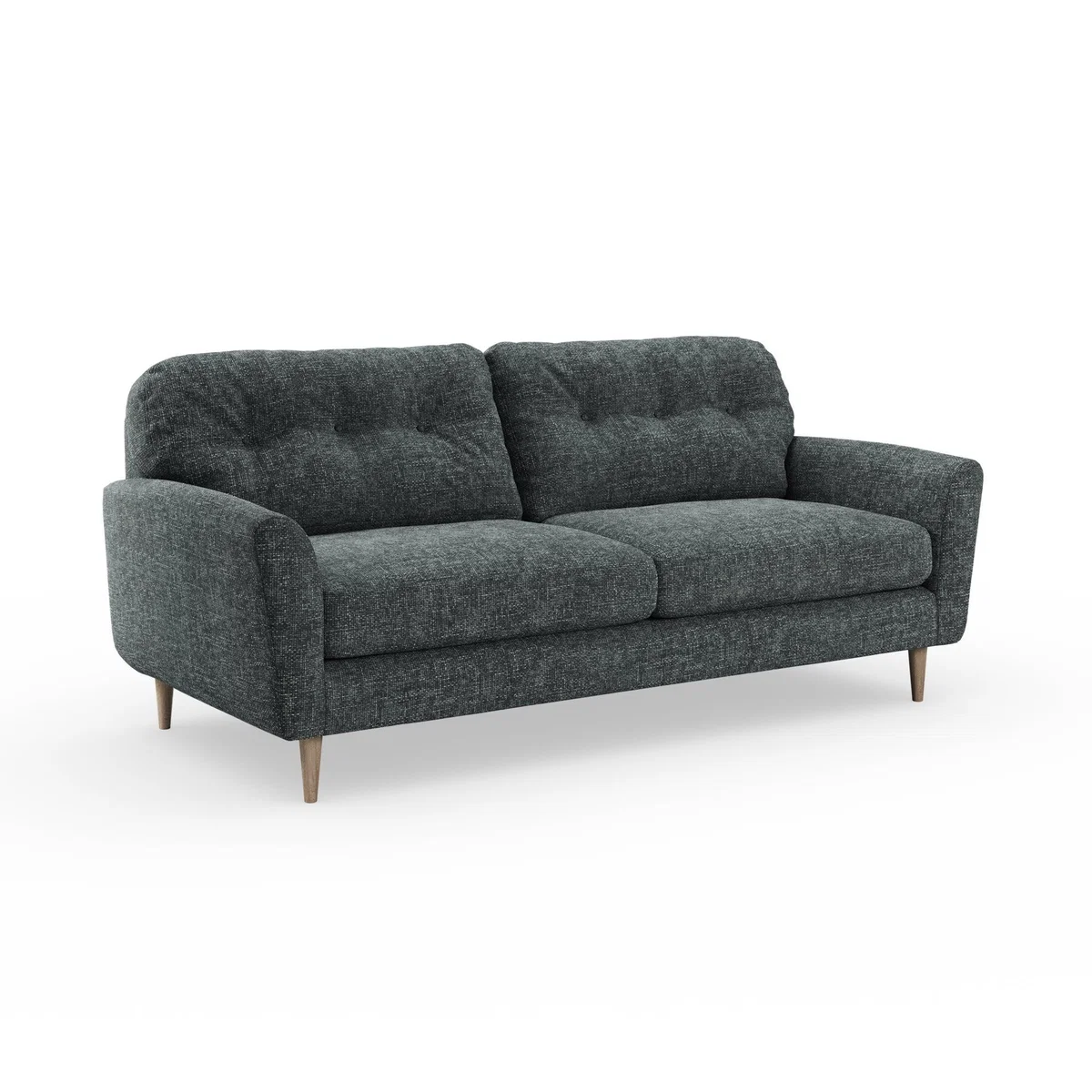 Sven Chunky Chenille 4 Seater Sofa Navy – image 6