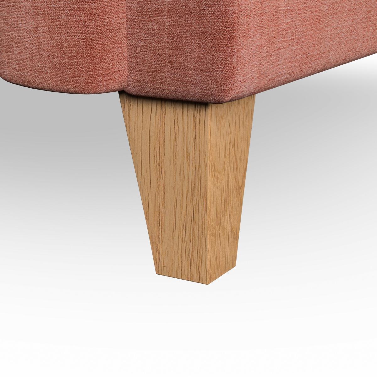 Pimlico 3 Seater Sofa Tonal Plush Chenille Terracotta – image 3