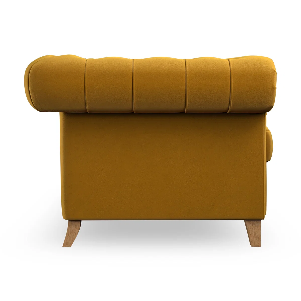 Pimlico 4 Seater Sofa House Velvet Amber Gold – image 6