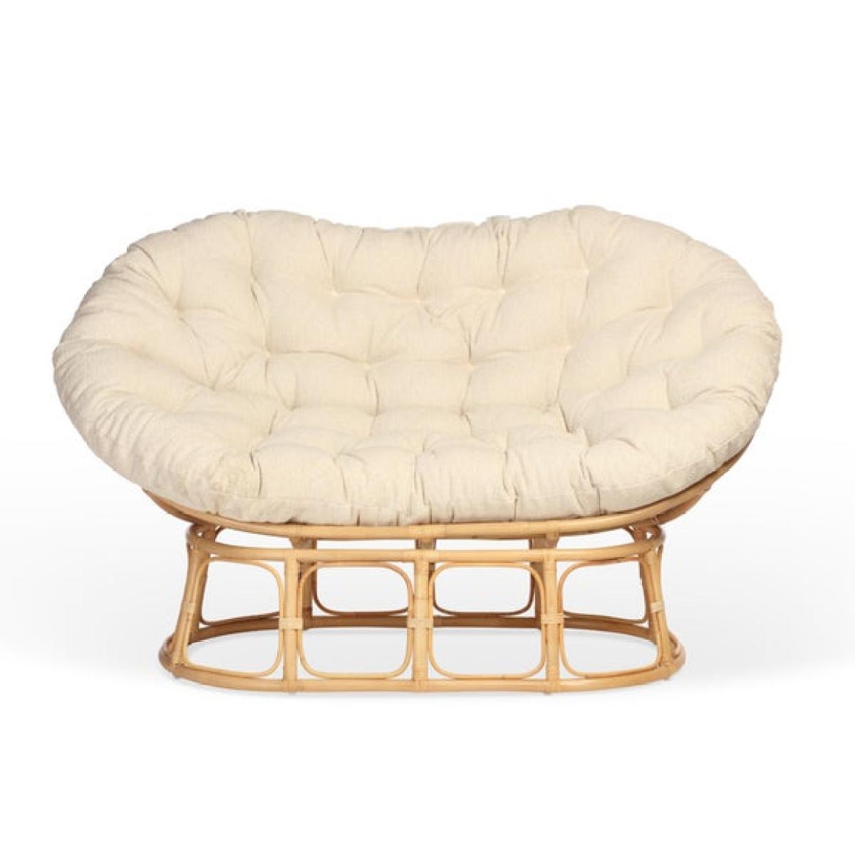 Desser Papasan Rattan Sofa – image 3