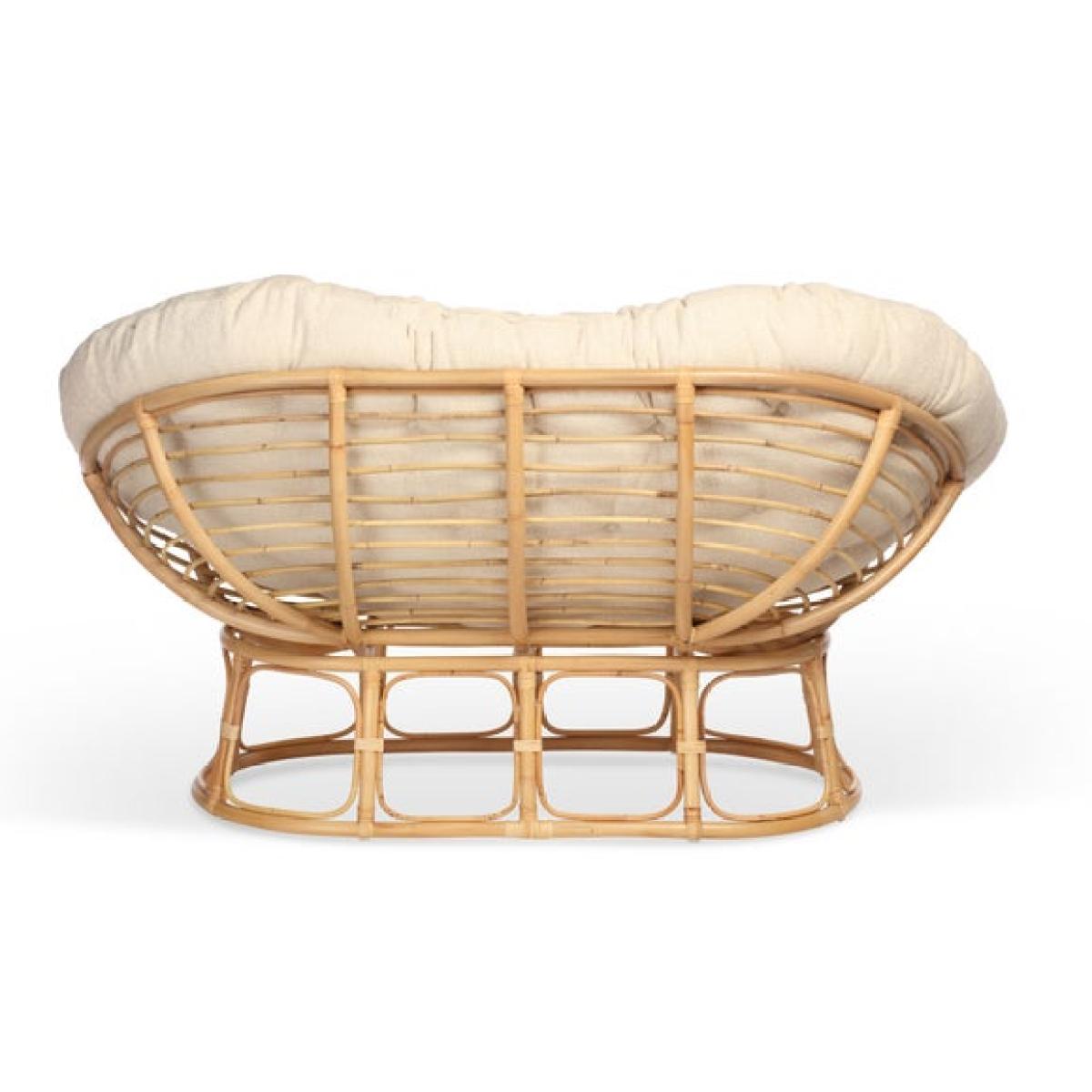 Desser Papasan Rattan Sofa – image 5