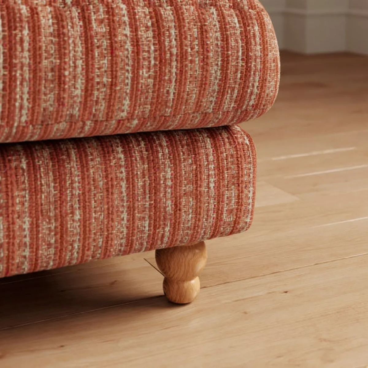 Martha Chunky Chenille Stripe Snuggle Sofa – image 5