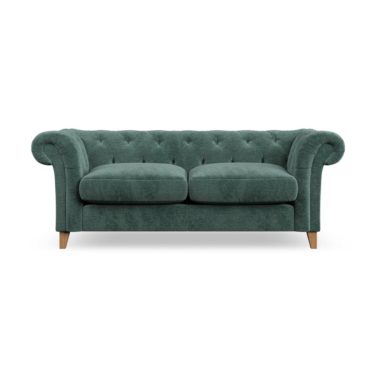 Pimlico 3 Seater Sofa Luxury Chenille Pacific – image 4
