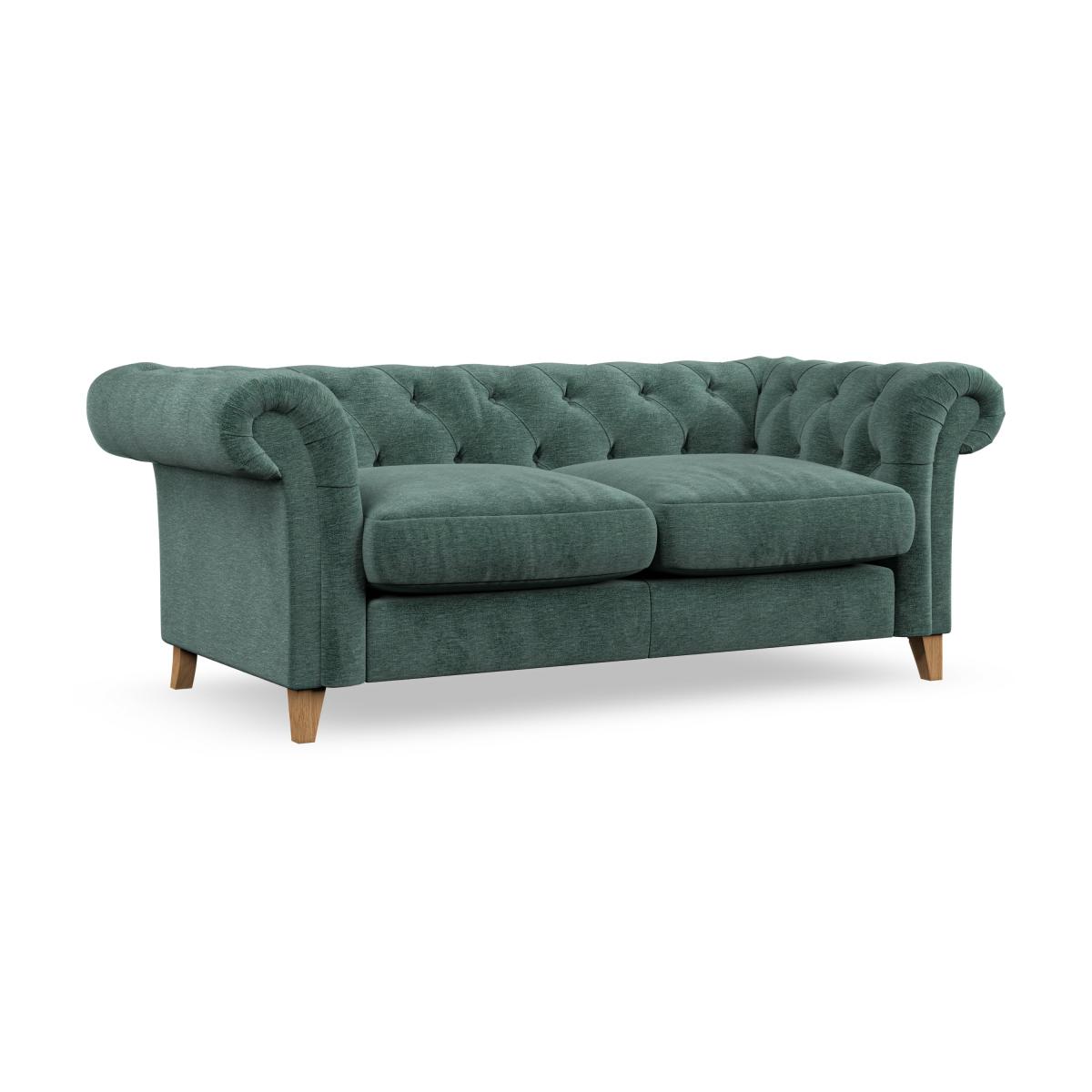 Pimlico 3 Seater Sofa Luxury Chenille Pacific – image 5