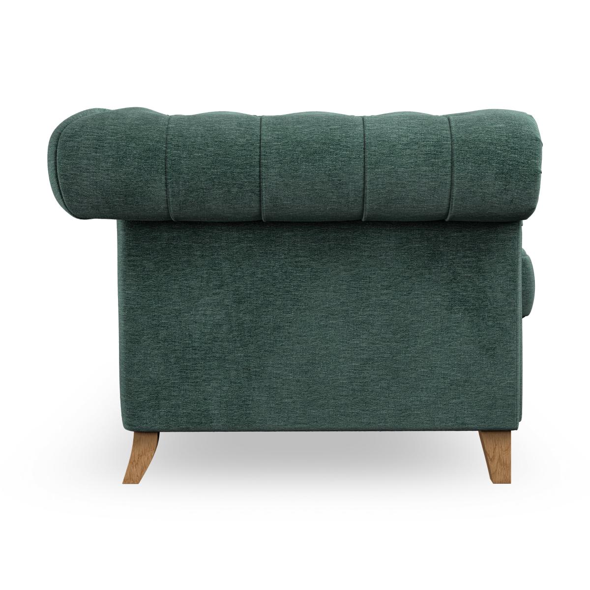 Pimlico 3 Seater Sofa Luxury Chenille Pacific – image 6