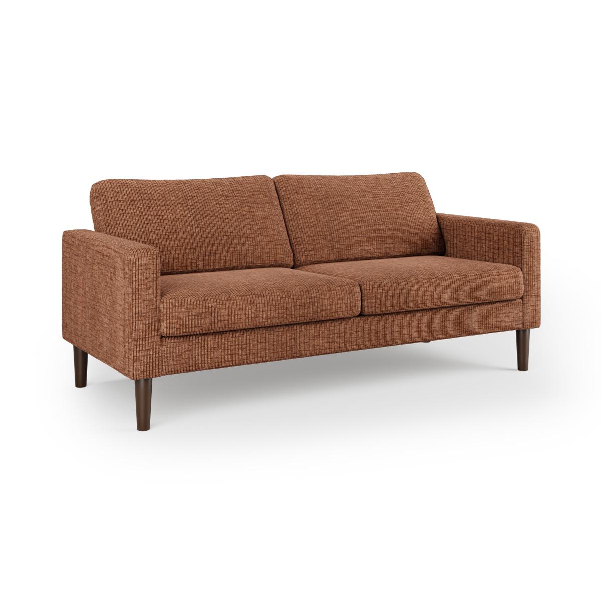 Jacob Corduroy 3 Seater Sofa Terracotta – image 6
