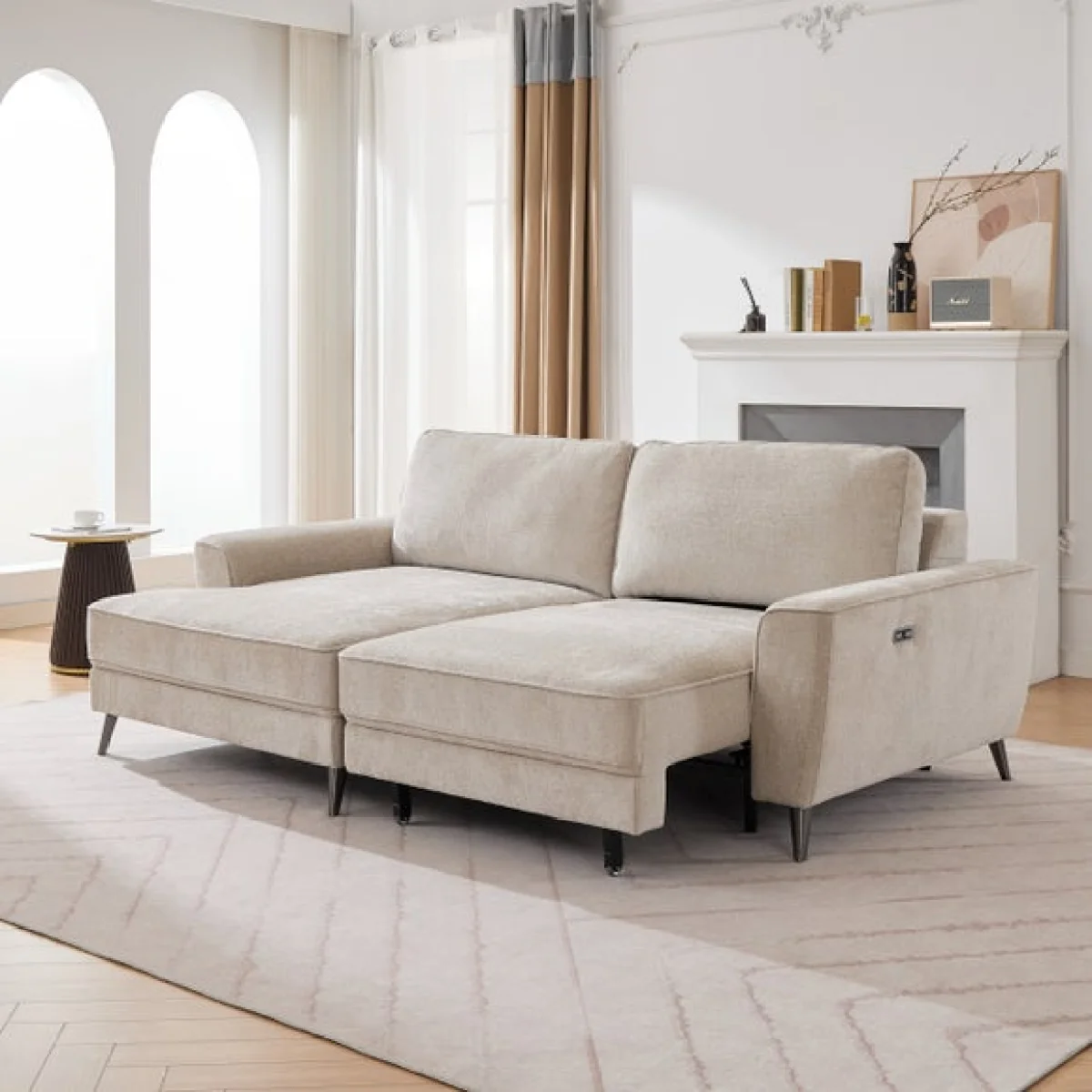 Ellon Power Roll Out 3 Seater Sofa Bed – image 2