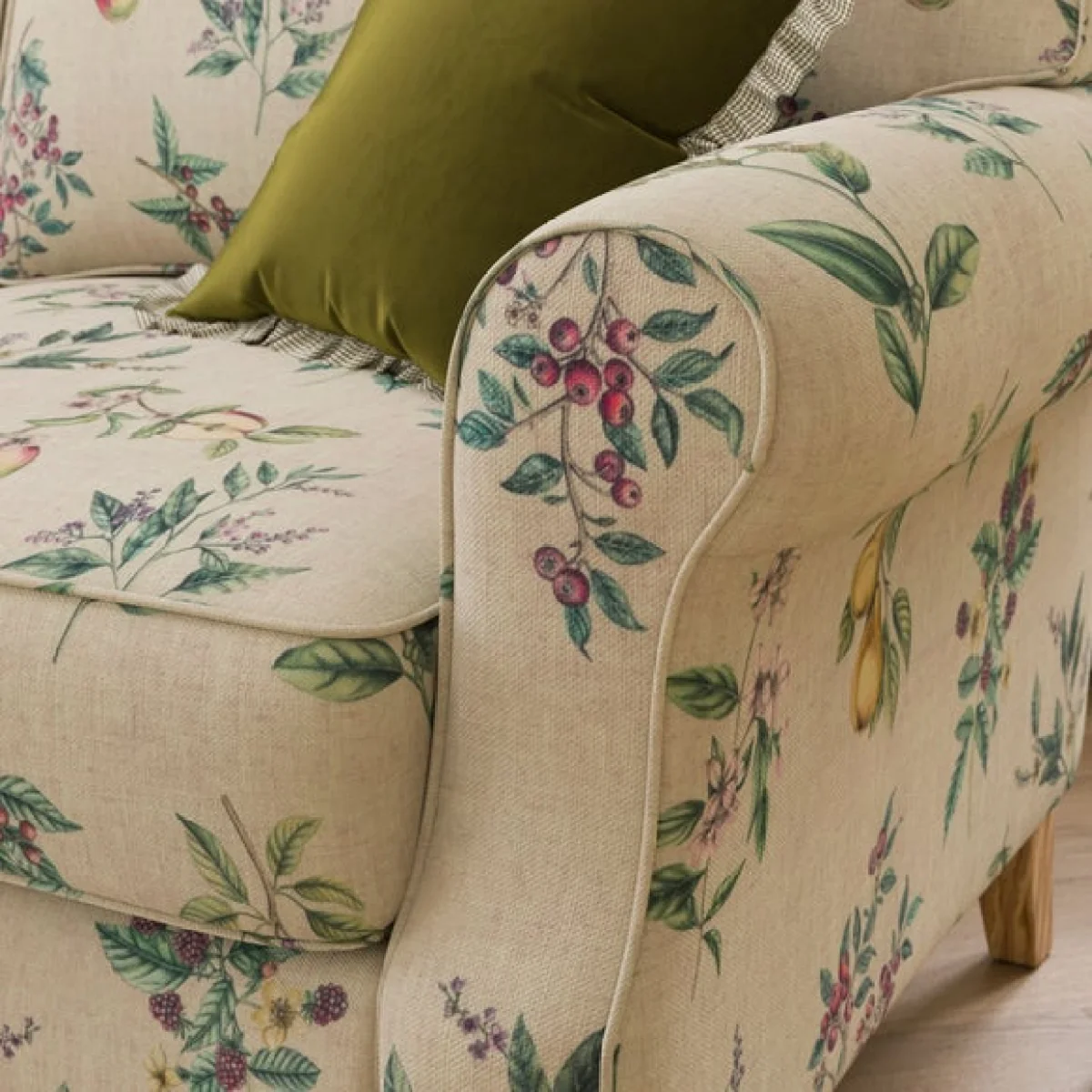 Millie Botanical Orchard Print 2 Seater Sofa – image 4