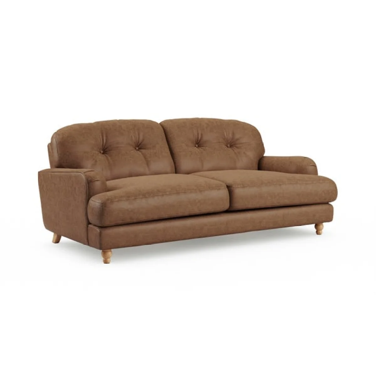 Martha 3 Seater Arizona Faux Leather Sofa – image 7