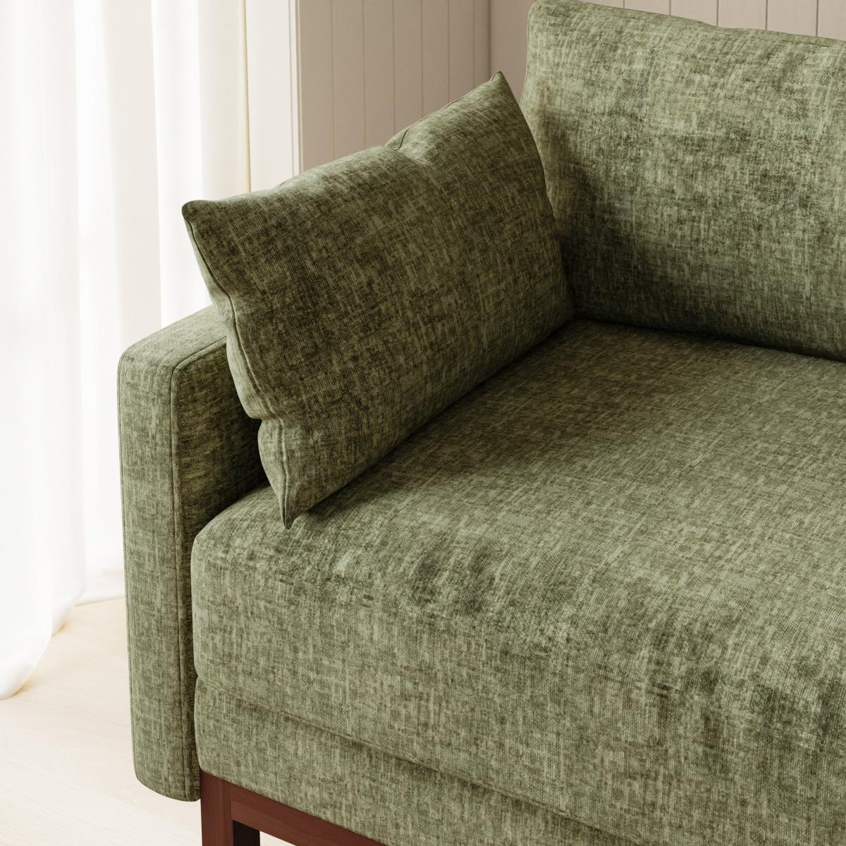Morton Chenille Distressed 2 Seater Sofa – image 2